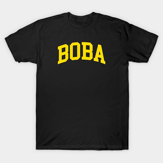 Boba T-Shirt by monkeyflip